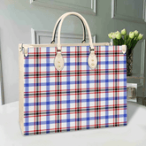 Clan Boswell Modern Tartan Leather Bag BE46 Clan Boswell Tartan Today